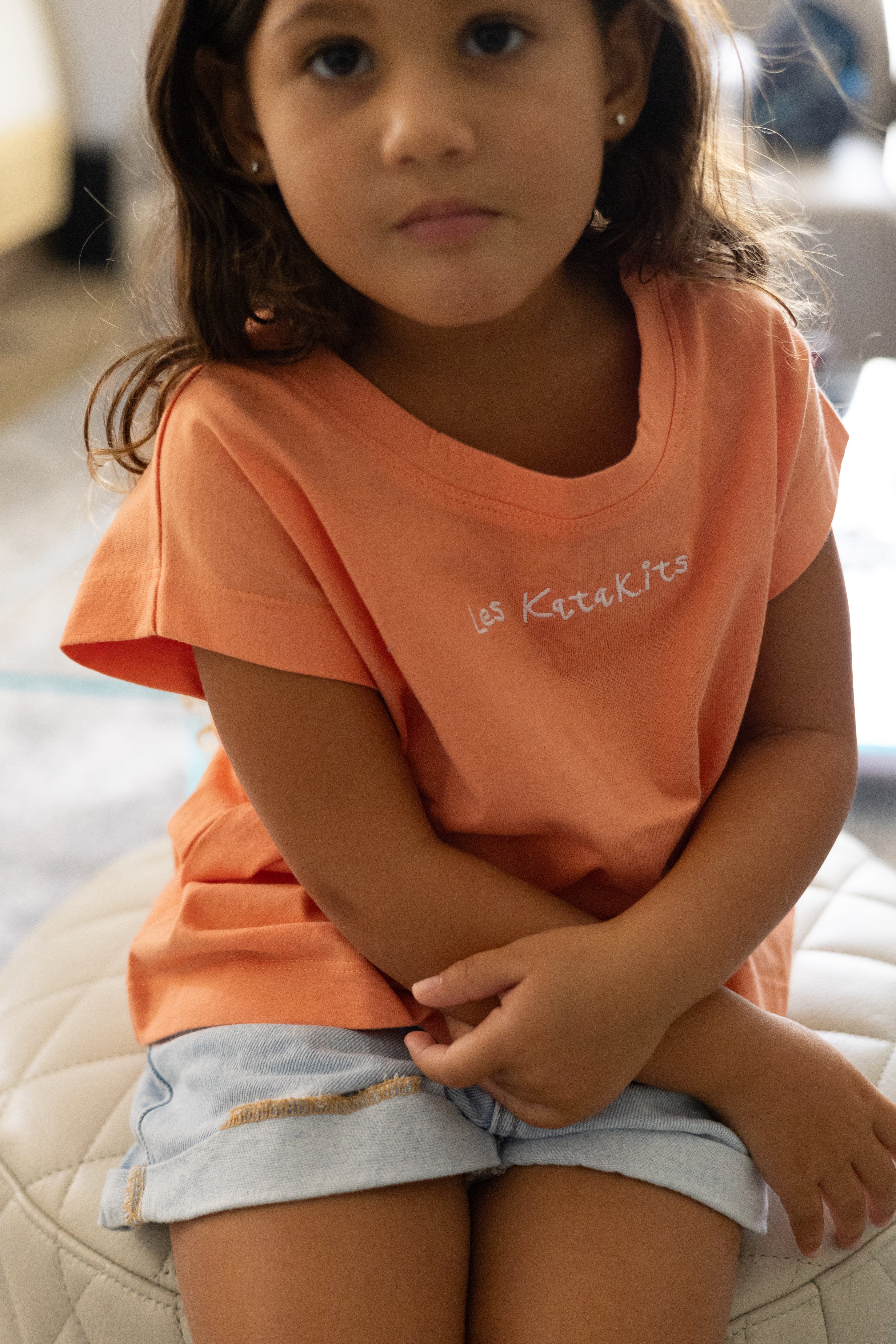 The Kalifornia Katkoot (Beige & Salmon-Pink)
