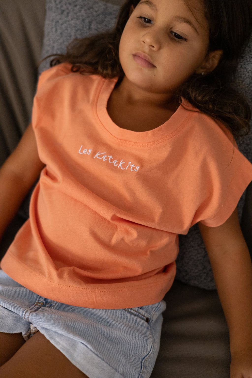 The Kalifornia Katkoot (Beige & Salmon-Pink)