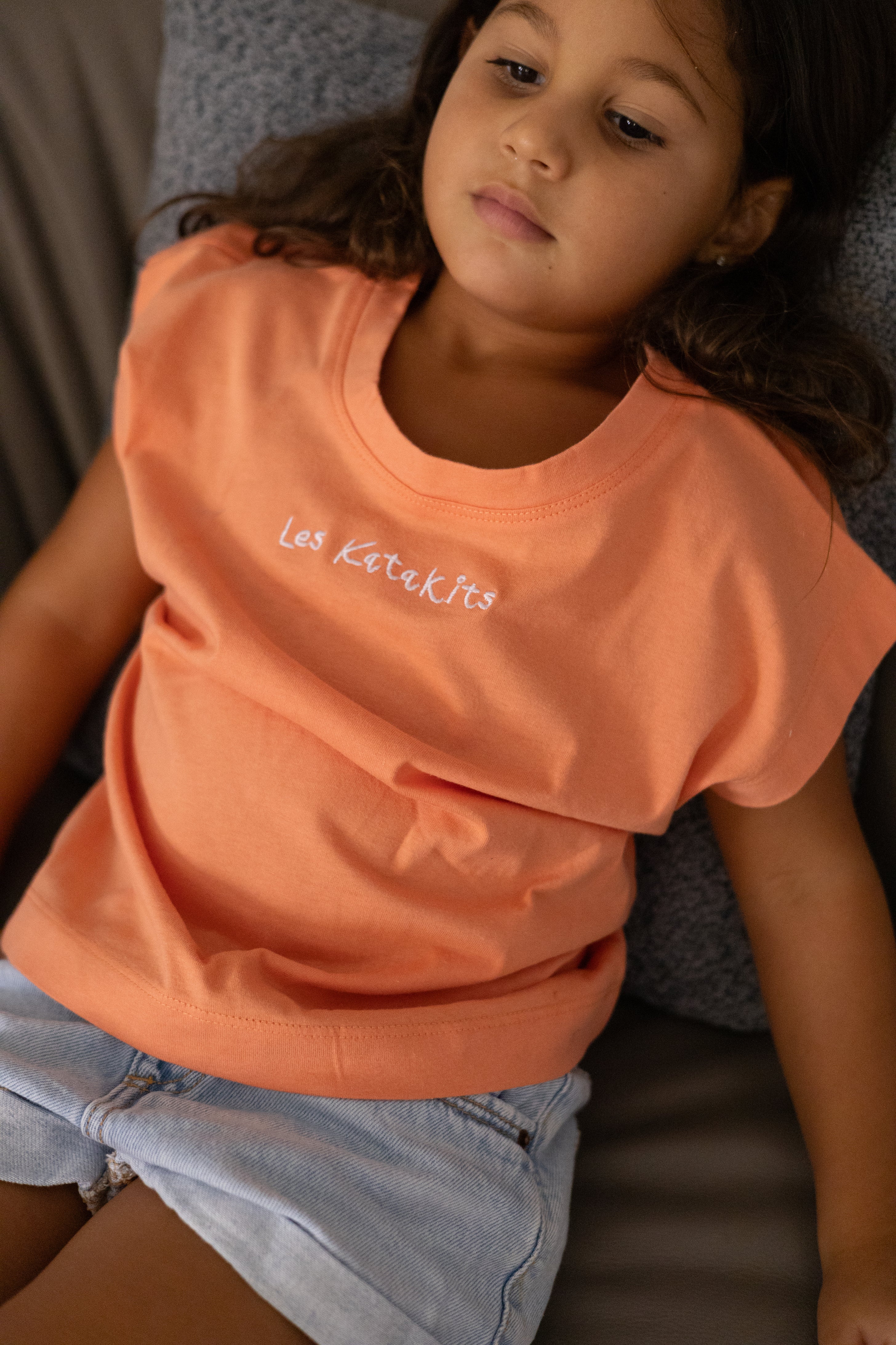 The Kalifornia Katkoot (Beige & Salmon-Pink)